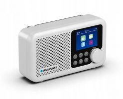 RADIO DR 8WH CYFROWE BIAŁE AKUM. (DAB+/FM/RDS/BT/ZEGAR/ALARM). Białe radia NoName. Za 192.78 zł.