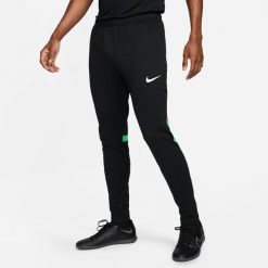 Spodnie sportowe męskie Nike Drifit Academy Pro. Białe długie spodnie sportowe męskie Nike, bez wzorów, z dresówki, na fitness i siłownię. W wyprzedaży za 180.85 zł.