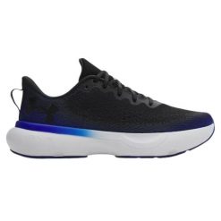 Buty Męskie Under Armour Infinite Czarne Czarne. Czarne buty do biegania męskie Under Armour, bez wzorów, z dzianiny, bez zapięcia, do biegania. Za 470.99 zł.