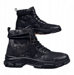 Buty TREKKINGOWE TAKTYCZNE WOJSKOWE MILITARNE Wodoodporne CAŁOROCZNE 41. Buty trekkingowe męskie ITIMPORT, bez wzorów, bez zapięcia. Za 242.05 zł.