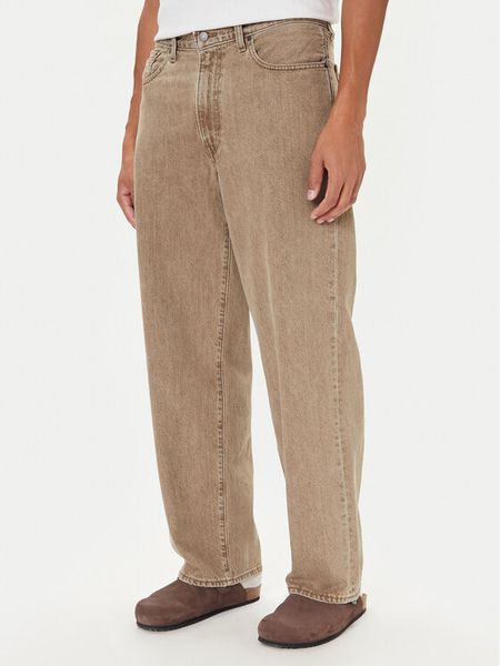 Levi's® Jeansy 578™ A4750-0028 Beżowy Baggy Fit. Brązowe jeansy męskie bez wzorów, z bawełny. Za 369.99 zł.