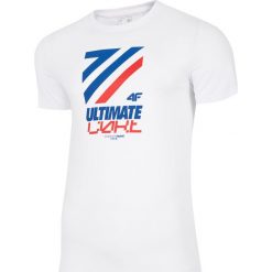 T-shirt męski TSM226 - biały. T-shirty męskie marki 4f. Za 29.99 zł.
