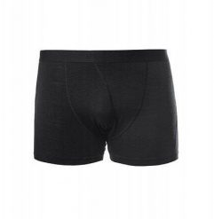 Bokserki termoaktywne Sensor Merino Air Boxers - black/black. Czarne bielizna termoaktywna męska NASA, m, bez wzorów. Za 199.24 zł.