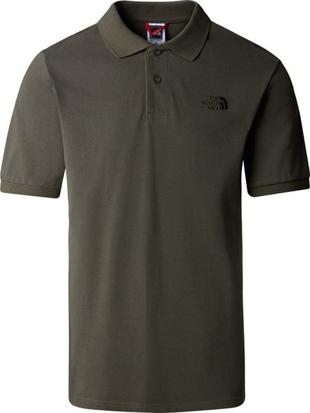 The North Face Koszulka The North Face M Polo Piquet męs. : Kolor - Oliwkowy, Rozmiar - S. Zielone koszulki polo męskie The North Face, m, bez wzorów, bez kołnierzyka, bez ramiączek. Za 150.15 zł.