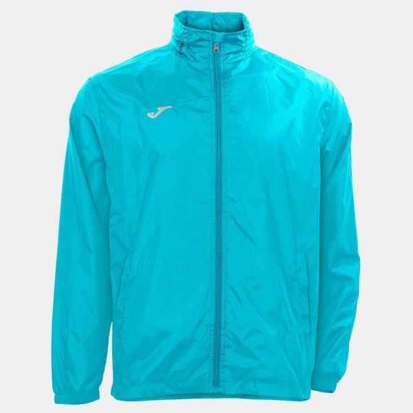 Kurtka do biegania męska Joma Iris przeciwdeszczowa. Niebieskie kurtki męskie Joma, m, bez wzorów, sportowe, bez ramiączek, bez kaptura. Za 79.99 zł.