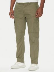 Aeronautica Militare Spodnie materiałowe 251PA1662CT3526 Khaki Regular Fit. Brązowe spodnie na co dzień męskie Aeronautica Militare, bez wzorów, z bawełny. Za 539.99 zł.