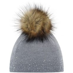Czapka Zimowa Eisbar Nalin Lux Crystal MÜ. Szare czapki męskie Eisbar, na zimę, bez wzorów, sportowe. W wyprzedaży za 209.93 zł.