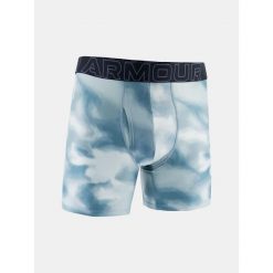 Bokserki męskie Under Armour M Perf Tech 6in Mix Mix. Niebieskie bokserki męskie Under Armour, m, bez wzorów, z materiału. Za 171.99 zł.