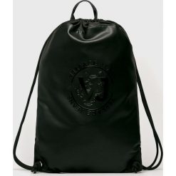 Versace Jeans - Plecak. Czarne plecaki męskie Versace Jeans, bez wzorów, z jeansu. W wyprzedaży za 249.90 zł.