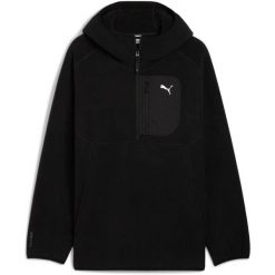 Bluza z kapturem Puma tech Half Zip Hoodie, Mężczyźni. Czarne bluzy z kapturem męskie Puma, m, bez wzorów, z poliesteru, z kapturem. Za 490.00 zł.