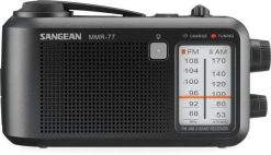 Radio Sangean Sangean MMR-77 matt black. Czarne radia Sangean. Za 324.83 zł.