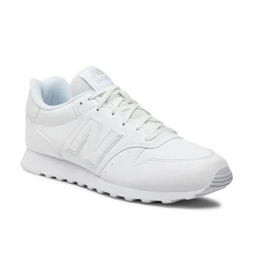 Buty do chodzenia męskie New Balance Nb 500. Białe buty sportowe na co dzień męskie New Balance, m, bez wzorów, z materiału, bez ramiączek, bez kaptura, trekkingowe. Za 299.00 zł.