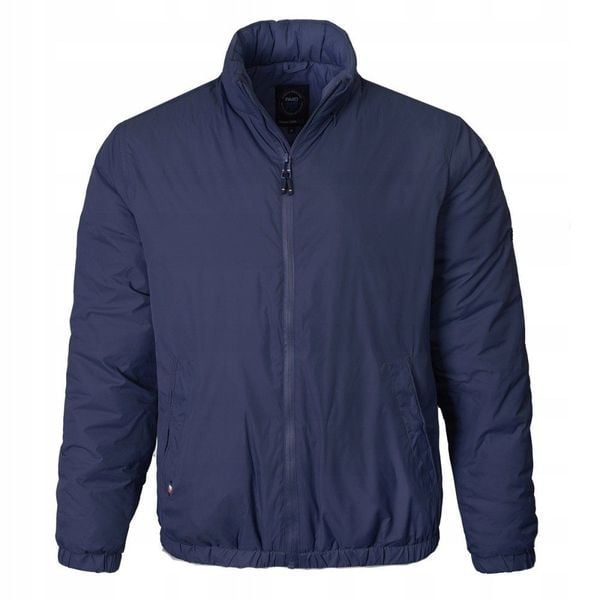 Jesienno-Zimowa Kurtka Męska - Wiatrówka - Pako Jeans - Granatowa. Niebieskie kurtki męskie Pako Jeans, na zimę, l, bez wzorów, z jeansu, bez ramiączek, bez kaptura. Za 369.00 zł.