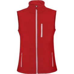 Ocieplacz Softshell Dla Dorosłych Unisex Nevada. Czerwone kurtki softshell męskie ROLY, m, bez wzorów, z softshellu, bez kaptura, trekkingowe. Za 104.99 zł.