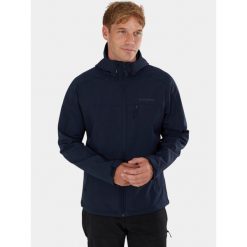 Kurtka Softshell Męska Fundango Fairbanks. Niebieskie kurtki softshell męskie Fundango, m, bez wzorów, z materiału, bez kaptura, trekkingowe. Za 279.90 zł.