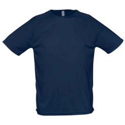 Męska Sportowa Koszulka Raglanowa. Niebieskie t-shirty sportowe męskie SOL'S, m, bez wzorów, sportowe, bez ramiączek. Za 40.99 zł.