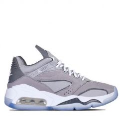 Buty do chodzenia męskie Nike Air Jordan Point Lane Retro. Szare buty zimowe męskie Nike, bez wzorów, z materiału, retro, bez obcasa, bez zapięcia. Za 858.00 zł.