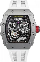 Zegarek męski Tsar Bomba TB8208T-02 biały. Białe zegarki męskie NoName. Za 1,950.00 zł.