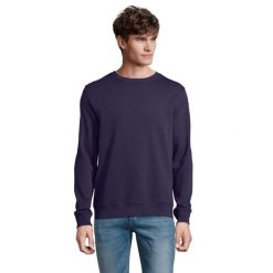 Bluza Kometa Unisex Dla Dorosłych. Niebieskie bluzy nierozpinane męskie SOL'S, m, bez wzorów, bez ramiączek, bez kaptura. Za 111.99 zł.
