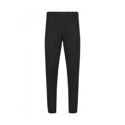 Dresy z miękkiego materiału w dużych rozmiarach Kariban. Czarne spodnie dresowe męskie KARIBAN, bez wzorów, z dresówki, długie. Za 146.50 zł.