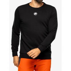 Bluza męska Mammut Core ML Crew Neck Original. Czarne bluzy nierozpinane męskie Mammut, m, bez wzorów, casualowe, bez ramiączek, bez kaptura. Za 438.25 zł.