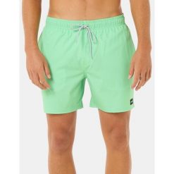 Spodenki surfingowe męskie Rip Curl Daily Volley Zielony. Zielone szorty męskie Rip Curl, bez wzorów, sportowe. Za 155.95 zł.