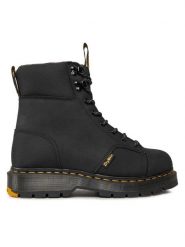 Dr. Martens Trapery 27861001 Czarny. Czarne buty zimowe męskie Dr. Martens, bez wzorów, z materiału, bez obcasa, bez zapięcia. Za 1,329.00 zł.