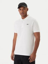 Reebok Polo Breen RK25562CCM Biały Regular Fit. Białe koszulki polo męskie Reebok, m, bez wzorów, z bawełny, bez kołnierzyka, bez ramiączek. Za 149.99 zł.
