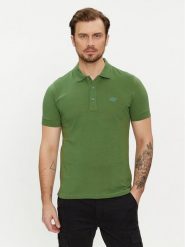 Replay Polo M6548.000.23070 Zielony Regular Fit. Zielone koszulki polo męskie Replay, m, bez wzorów, z bawełny, bez kołnierzyka, bez ramiączek. Za 329.99 zł.