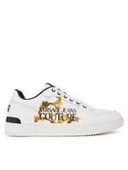 Versace Jeans Couture Sneakersy 79YA3SJ5 ZPB42 Biały. Białe buty sportowe na co dzień męskie Versace Jeans Couture, m, bez wzorów, z jeansu, bez ramiączek, bez kaptura. Za 689.99 zł.