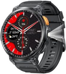 Smartwatch GlacierX Giant Black GX-G241 standard. Czarne zegarki smartwatch GepardWatches. Za 529.50 zł.