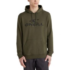 Męska bluza z kapturem O'Neill O'Neill Hoodie. Zielone bluzy nierozpinane męskie O'Neill, m, bez wzorów, z kapturem. W wyprzedaży za 201.25 zł.