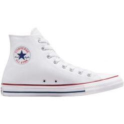 Trampki Converse Chuck Taylor All Star Hi, Dla obu płci. Białe trampki męskie Converse, bez wzorów, retro, bez zapięcia. Za 490.00 zł.