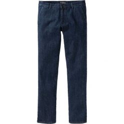 Dżinsy chino bonprix ciemnoniebieski. Eleganckie spodnie męskie marki bonprix. Za 44.99 zł.