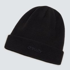 Czapka zimowa unisex Oakley B1B LOGO BEANIE. Czarne czapki męskie Oakley, na zimę, bez wzorów, sportowe. Za 110.99 zł.