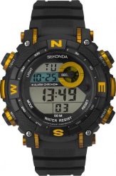 Zegarek Sekonda Zegarek męski 1526 czarny. Czarne zegarki męskie Sekonda. Za 208.00 zł.