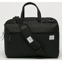 Herschel - Torba Sandford. Czarne torby na laptopa męskie Herschel, w paski, z materiału. Za 469.90 zł.