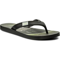 Japonki RIDER - Shape Mix Thong Ad 11024 Black/Grey/Black 22076. Czarne klapki i japonki męskie Rider, bez wzorów, z tworzywa sztucznego. W wyprzedaży za 69.00 zł.