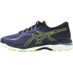 ASICS GELCUMULUS 19 Obuwie do biegania treningowe indigo blue/black/safety yello. Buty do biegania męskie marki Asics. W wyprzedaży za 376.35 zł.