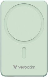 Powerbank Verbatim Charge 'n' Go Essentials Magnetic Wireless 10000mAh USB-C PD 3.0 Green. Zielone powerbanki Verbatim. Za 161.73 zł.