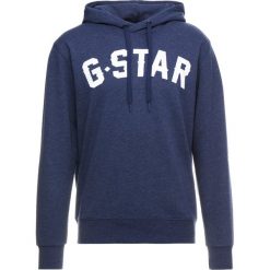 GStar HALGEN CORE HOODED Bluza z kapturem imperial blue heather. Bluzy z kapturem męskie marki G-Star. Za 419.00 zł.