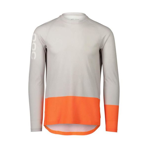 Bluza rowerowa męska POC MTB Pure L/S Jersey. Brązowe bluzy nierozpinane męskie POC, l, bez wzorów, z jersey, sportowe, bez ramiączek, bez kaptura. W wyprzedaży za 269.10 zł.