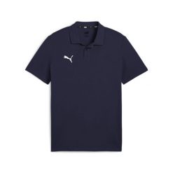 Polo Puma Teamgoal Casuals. Niebieskie koszulki polo męskie Puma, xl, bez wzorów, z bawełny, sportowe, bez kołnierzyka, bez ramiączek. Za 89.00 zł.