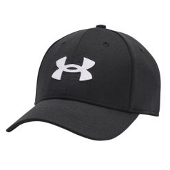 Męska Czapka Z Daszkiem Blitzing. Czarne czapki męskie Under Armour, bez wzorów. Za 128.99 zł.