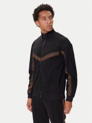 HUGO Bluza Dingmoor 50542833 Czarny Regular Fit. Czarne bluzy rozpinane męskie Hugo, m, bez wzorów, z syntetyku, bez ramiączek, bez kaptura. Za 589.99 zł.