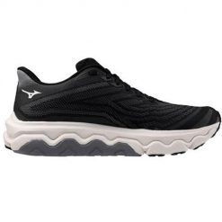 Buty do chodzenia męskie Mizuno Wave Horizon 8. Czarne buty sportowe na co dzień męskie Mizuno, m, bez wzorów, z materiału, bez ramiączek, bez kaptura, trekkingowe. Za 707.00 zł.