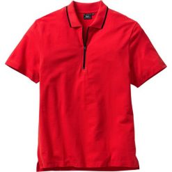 Shirt polo Regular Fit bonprix truskawkowy. Czerwone koszulki polo męskie bonprix, polo. Za 37.99 zł.