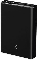 Powerbank Ksix Magnetic Powerbank 10000 mAh 22,5W czarny. Czarne powerbanki KSIX. Za 206.23 zł.