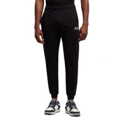 Spodnie Core Identity Rozmiar S Czarny - 8NPP66PJVRZ-1200. Czarne długie spodnie sportowe męskie EA7, bez wzorów, z bawełny. Za 349.00 zł.