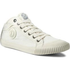 Trampki PEPE JEANS - Industry PMS30246 Off White 803. Białe trampki męskie Pepe Jeans, z gumy. W wyprzedaży za 169.00 zł.
